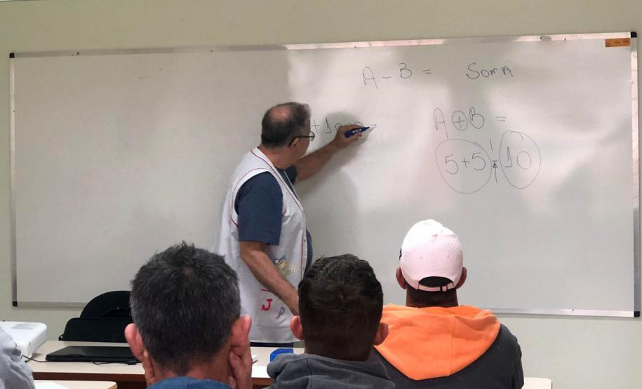 Pessoas privadas de liberdade participam de aulão preparatório para o Encceja 2023