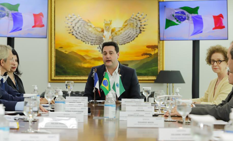 Governador e embaixador da França discutem novas parcerias em cultura e educação