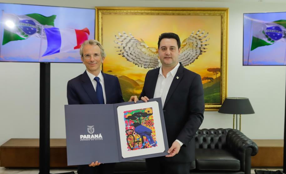 Governador e embaixador da França discutem novas parcerias em cultura e educação