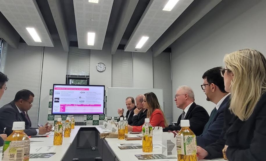 Paraná articula cooperação científica e tecnológica para o ensino superior com o Japão