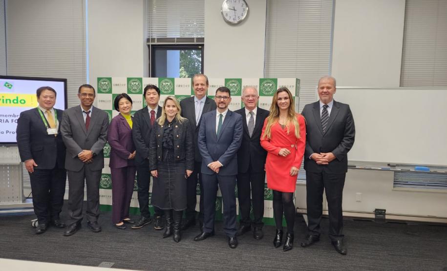 Paraná articula cooperação científica e tecnológica para o ensino superior com o Japão