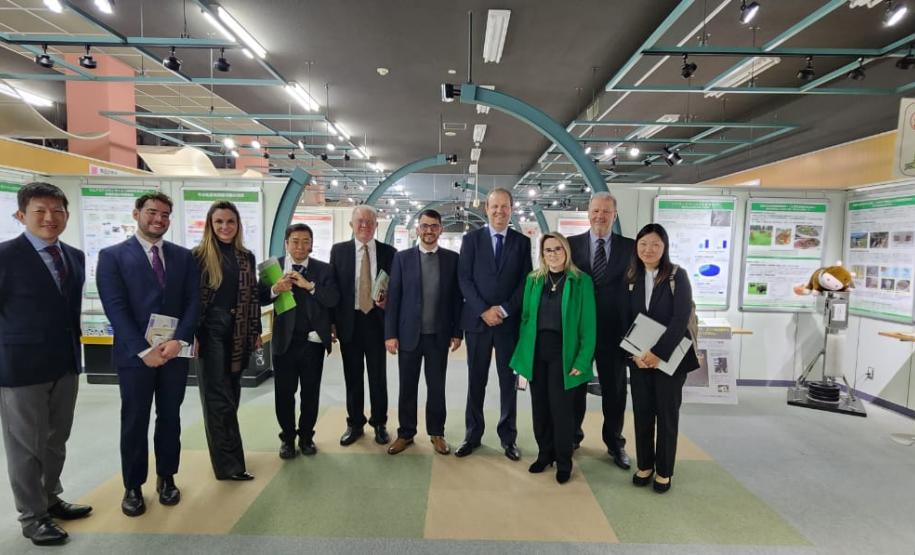 Paraná articula cooperação científica e tecnológica para o ensino superior com o Japão