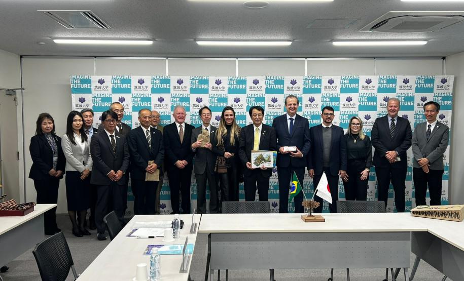 Paraná articula cooperação científica e tecnológica para o ensino superior com o Japão