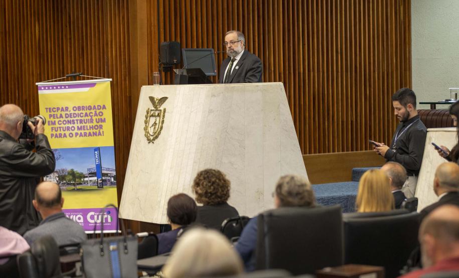 Tecpar recebe homenagem da Assembleia Legislativa pelos 45 anos como empresa pública