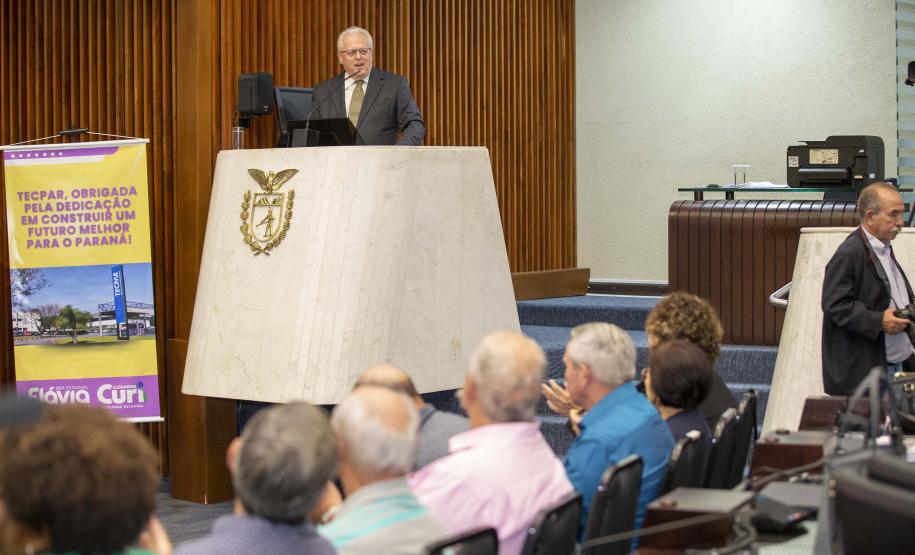 Tecpar recebe homenagem da Assembleia Legislativa pelos 45 anos como empresa pública