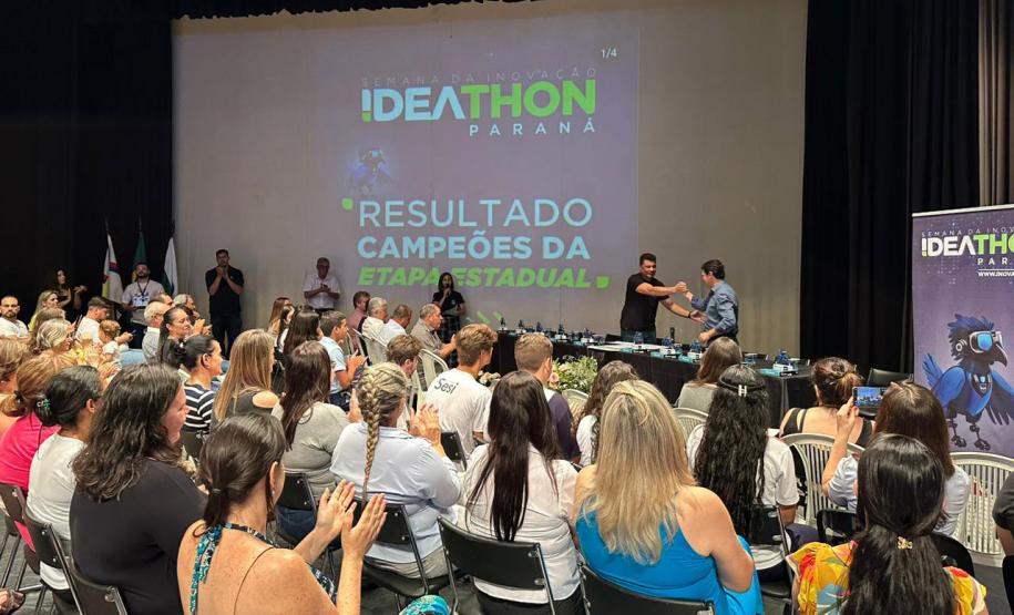 Secretaria da Inovação entrega prêmios aos vencedores do Ideathon Paraná 2023