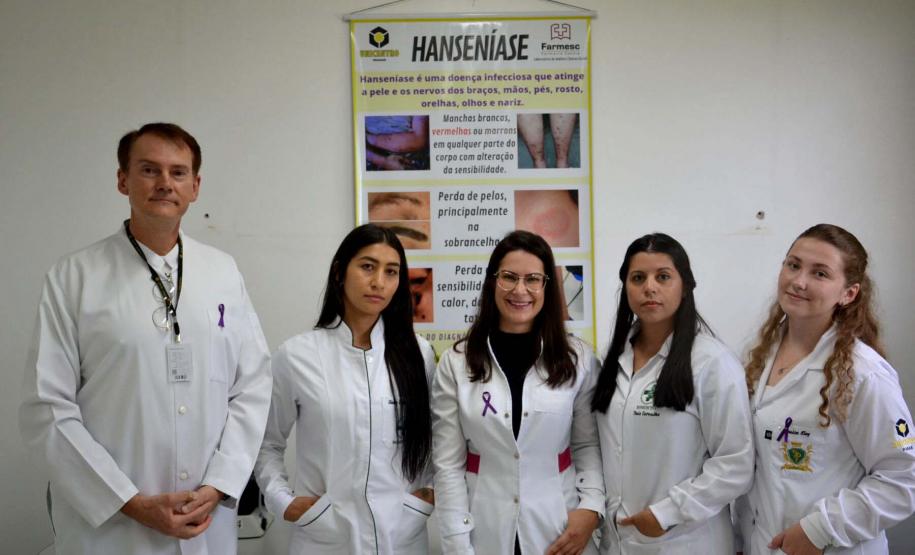 Farmácia Escola da Unicentro contribui para o controle e diagnóstico da hanseníase