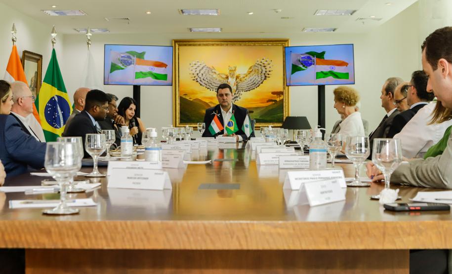 Paraná quer ampliar parceria com a Índia na área de tecnologia