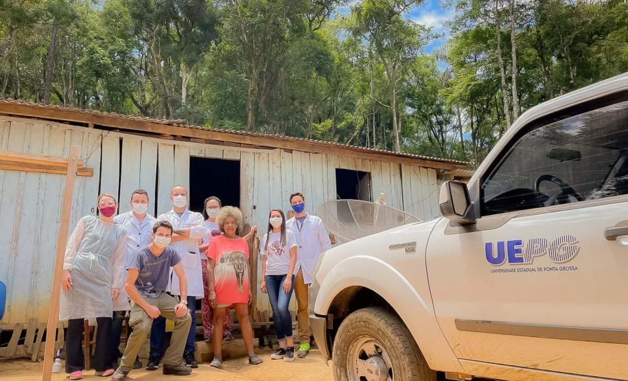 Doutorando da UEPG realiza projeto de atendimento a quilombolas de Castro