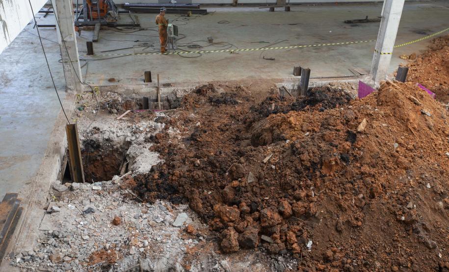 Obra do laboratório de insumos veterinários do Tecpar chega a 15% de execução