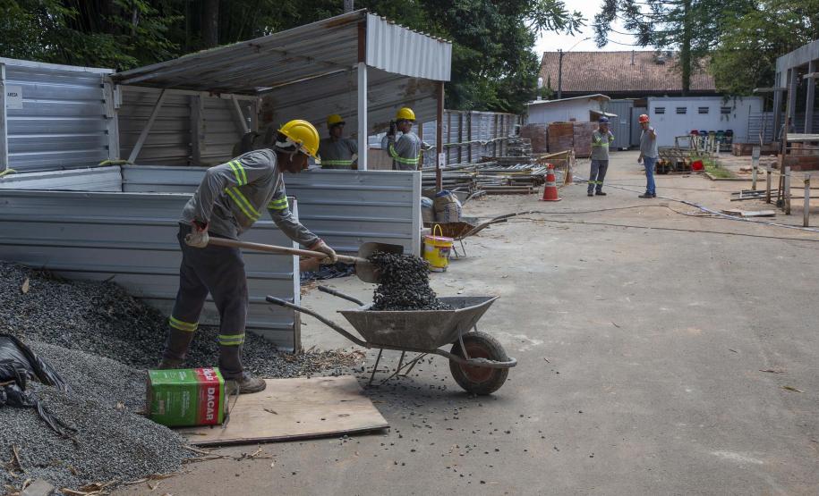 Obra do laboratório de insumos veterinários do Tecpar chega a 15% de execução