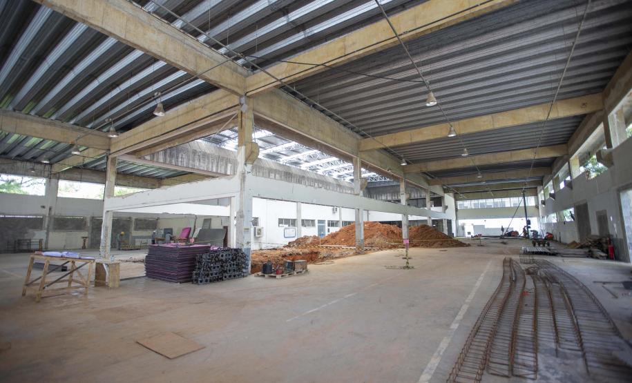 Obra do laboratório de insumos veterinários do Tecpar chega a 15% de execução
