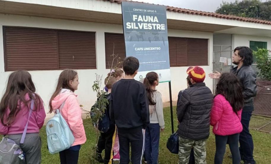 Projeto da Unicentro promove educação ambiental em Guarapuava