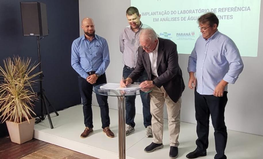 Fundação Araucária vai investir R$ 1 milhão em laboratório de análises de água no Biopark