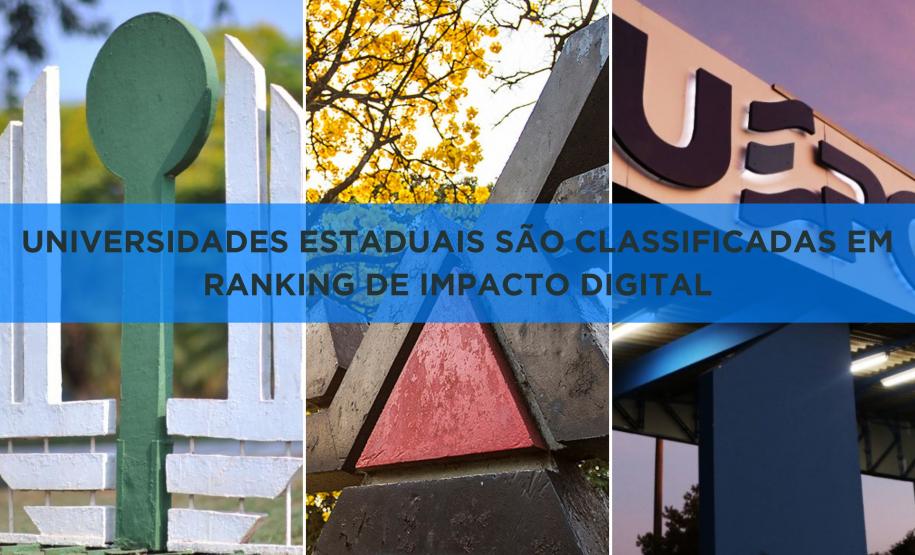Universidades estaduais conquistam boas classificações em ranking de impacto digital