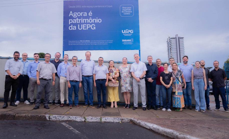 Com recursos do Estado, UEPG adquire terreno ao lado do Campus Central