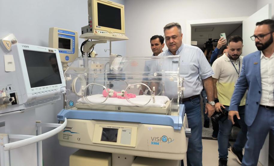 Com recursos do Estado, nova ala do HUOP reforça atendimento obstétrico na região