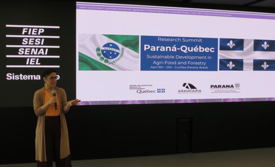 Pesquisadores do Paraná e Québec discutem soluções inovadoras em evento na Fiep