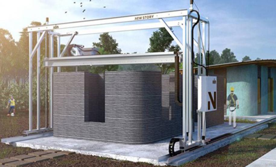 Com R$ 1,2 milhão do Estado, UEL recebe impressora 3D para estudar construção de casas