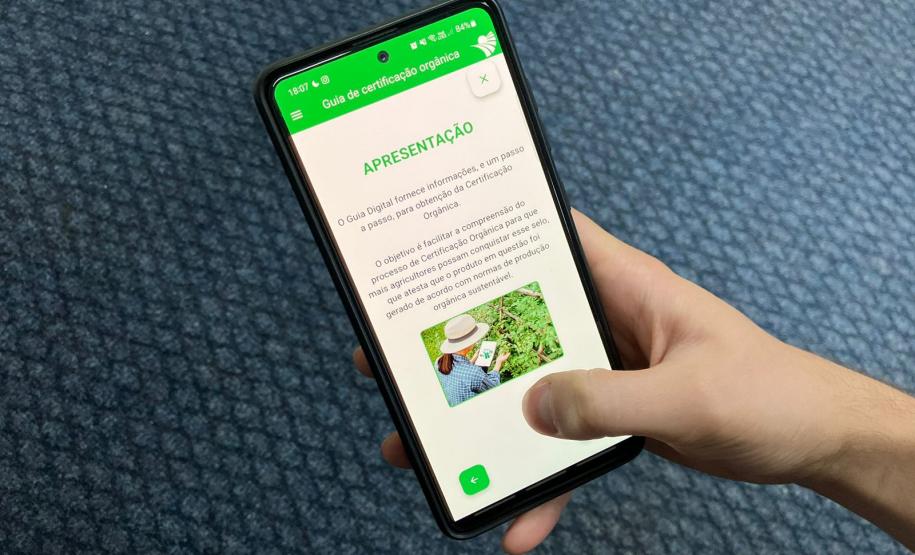 Com foco na produção orgânica, Estado lança aplicativo para auxiliar agricultores