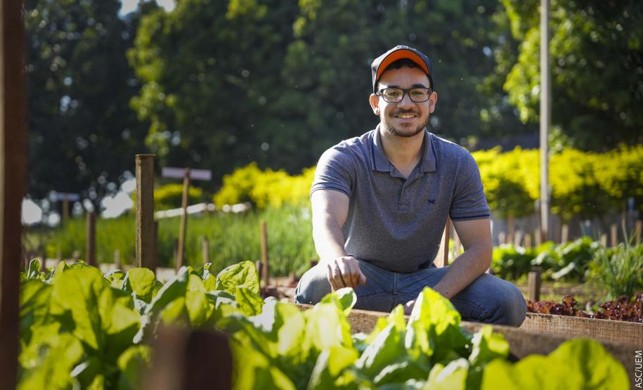 Projeto de extensão da UEM promove cultivo de alimentos para pessoas em recuperação