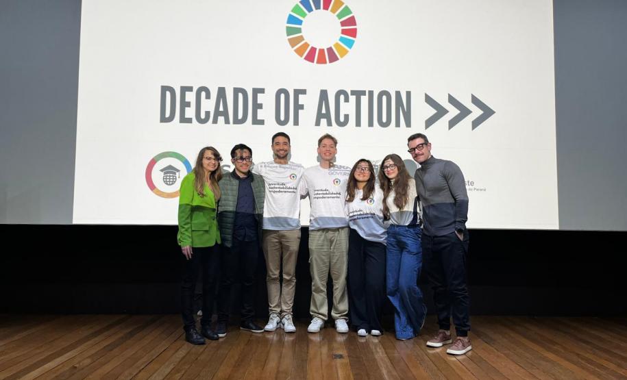 Estudantes paranaenses participam de programa da ONU sobre sustentabilidade
