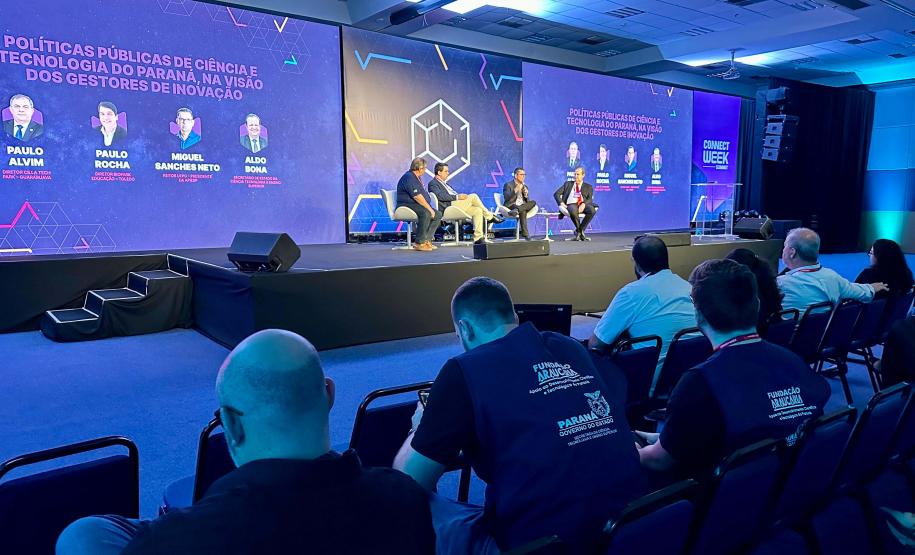 Paraná populariza inovação no Connect Week com anúncio de investimentos e novos projetos