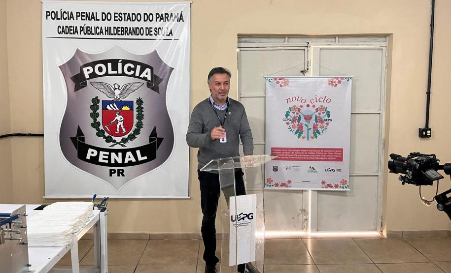 Polícia Penal inaugura fábrica de absorventes em unidade prisional de Ponta Grossa