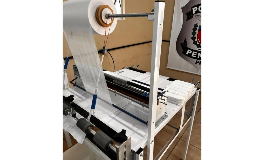 Polícia Penal inaugura fábrica de absorventes em unidade prisional de Ponta Grossa