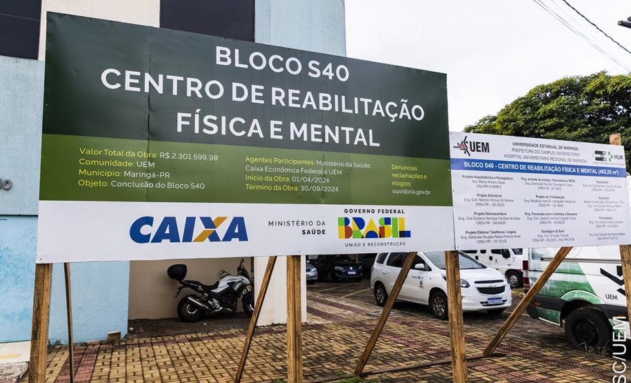 Com apoio do Estado, UEM realiza obras estratégicas que somam R$ 68 milhões