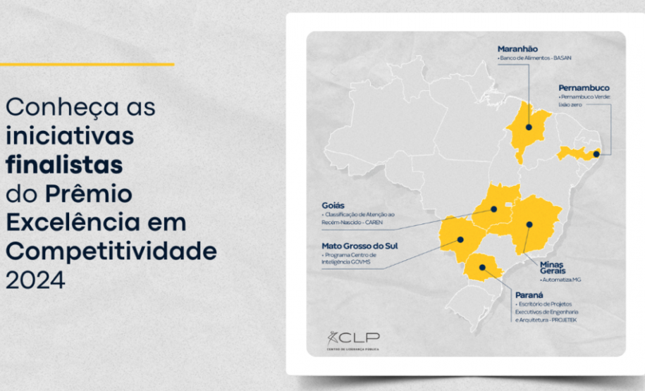 Paraná concorre em premiação nacional de boas práticas de gestão pública
