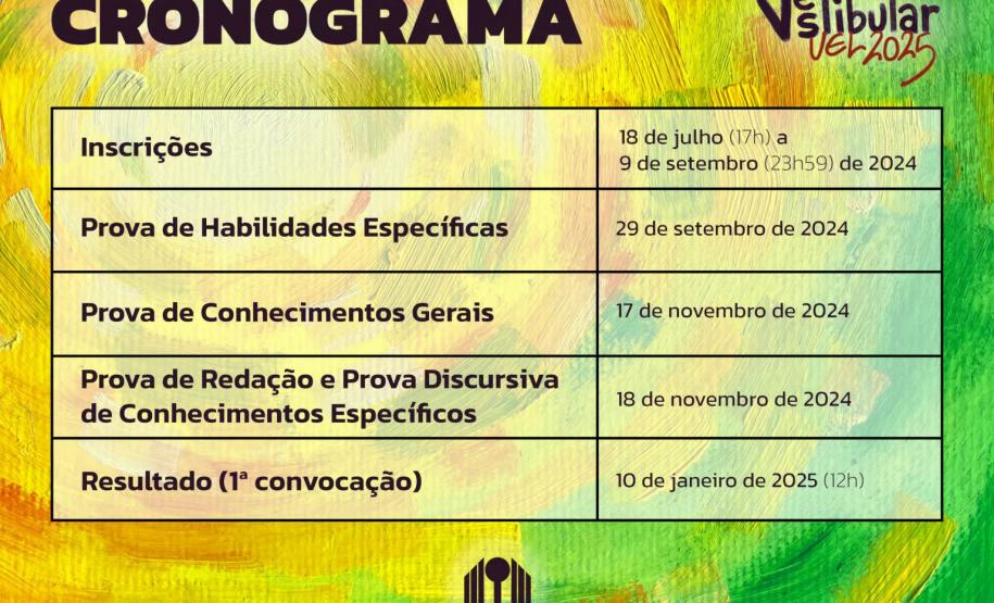 Inscrições para o Vestibular 2025 da UEL abrem nesta quinta-feira