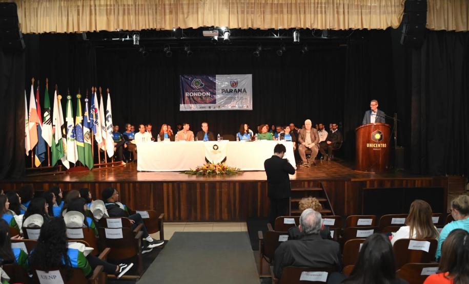 Operação Rondon apresenta ações de extensão universitária na região Centro-Sul do Paraná