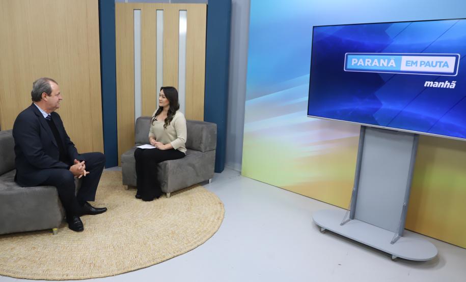 Secretário detalha avanço da ciência e tecnologia em entrevista à TV Paraná Turismo
