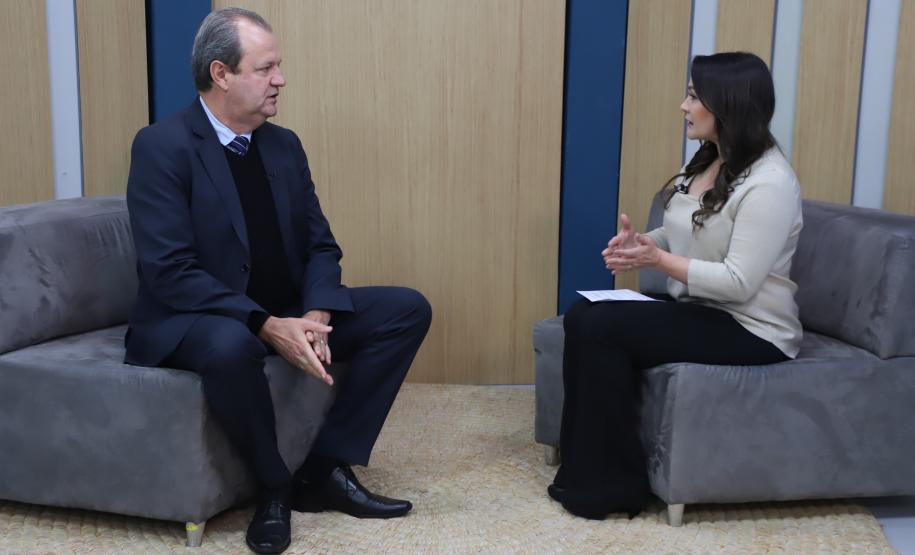 Secretário detalha avanço da ciência e tecnologia em entrevista à TV Paraná Turismo