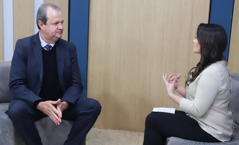 Secretário detalha avanço da ciência e tecnologia em entrevista à TV Paraná Turismo