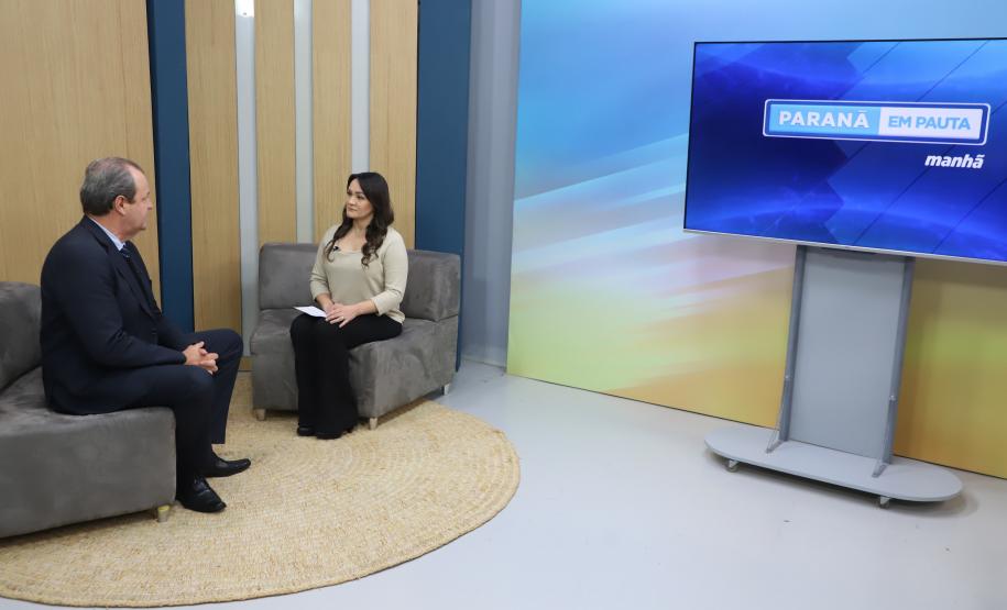 Secretário detalha avanço da ciência e tecnologia em entrevista à TV Paraná Turismo