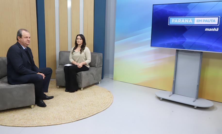 Secretário detalha avanço da ciência e tecnologia em entrevista à TV Paraná Turismo