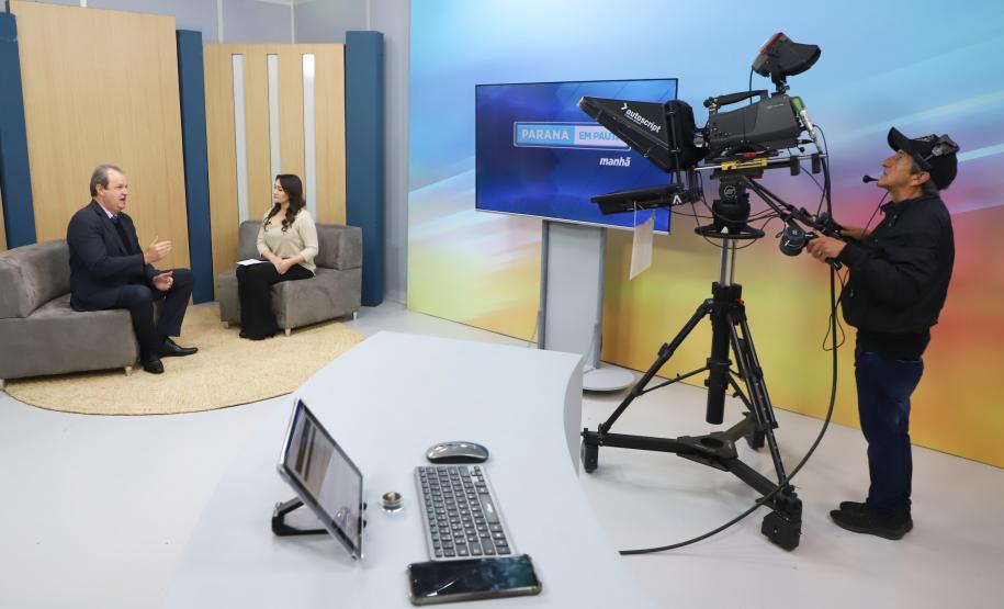 Secretário detalha avanço da ciência e tecnologia em entrevista à TV Paraná Turismo