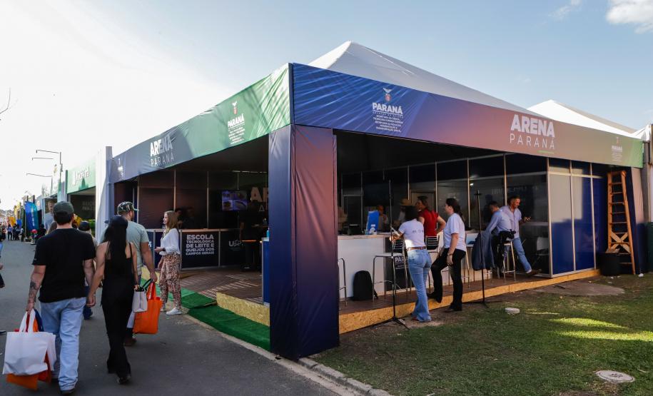 Na Agroleite, Arena Paraná apresenta projetos científicos e programas para os produtores