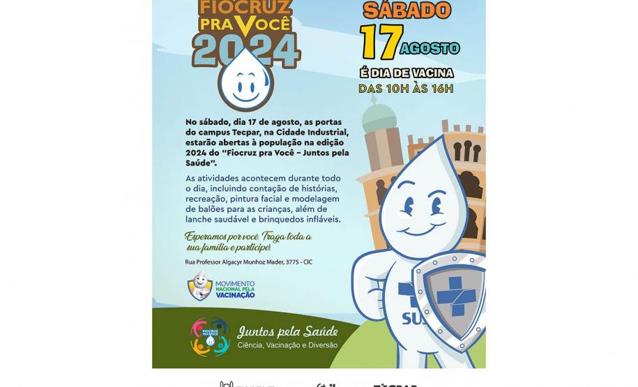 Parque Tecnológico da Saúde sedia movimento pela multivacinação no dia 17