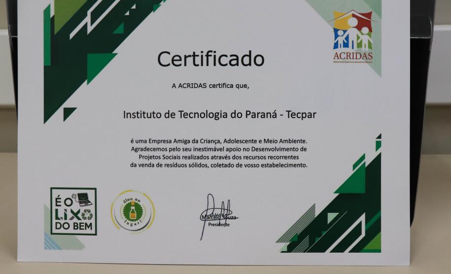 Com diversas ações, programa de voluntariado do Tecpar já impactou 20 mil pessoas