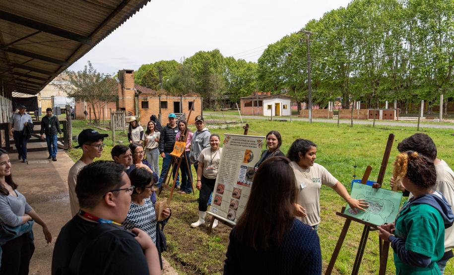 CEEP Newton Freire recebe a Feira de Projetos e Profissões dos cursos técnicos