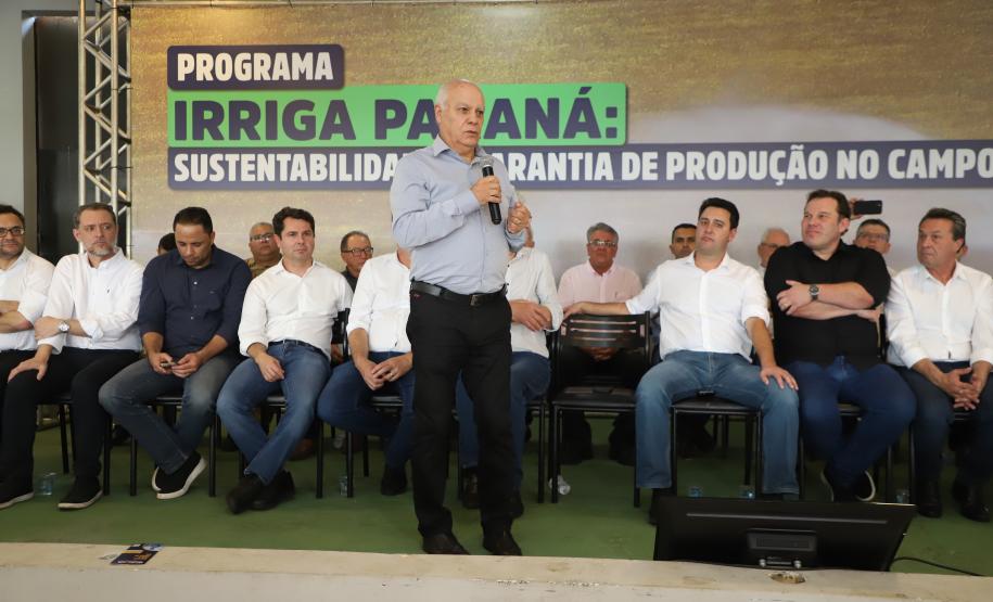 Governador lança programa de irrigação no campo com juros subsidiados pelo Estado
