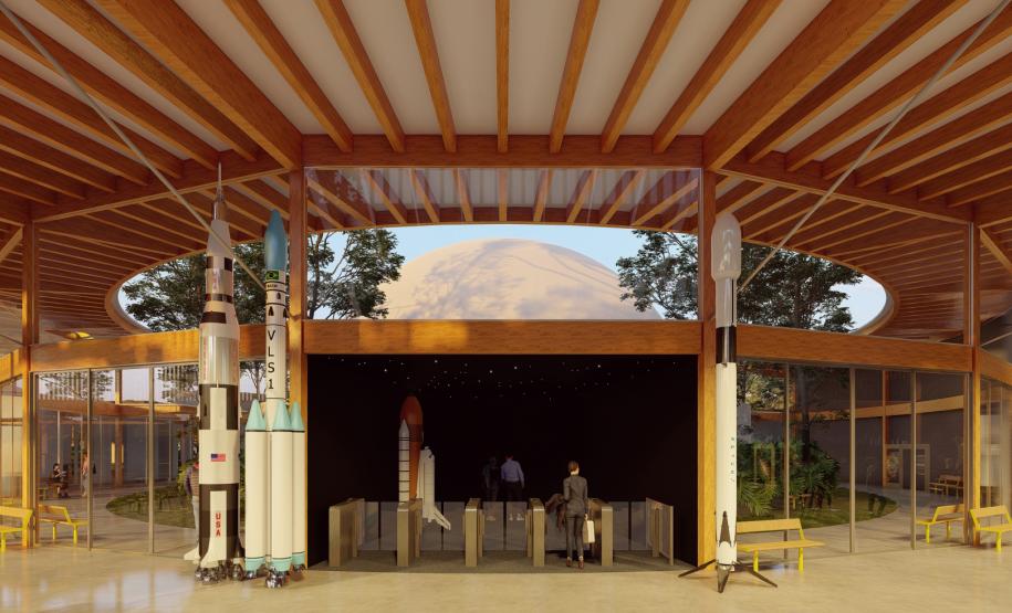 Órbita: veja como será o novo planetário do Parque da Ciência Newton Freire Maia