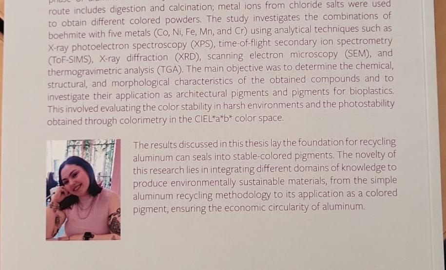 Pesquisadora da Unicentro inova com transformação de resíduo de alumínio como base em tratamento de água e pigmento para indústria