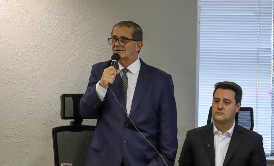 O governador Carlos Massa Ratinho Junior participa nesta terca-feira (17) da Inauguração da nova sede do CEE-PR (Conselho Estadual de Educação do Paraná)