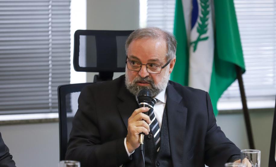 O governador Carlos Massa Ratinho Junior participa nesta terca-feira (17) da Inauguração da nova sede do CEE-PR (Conselho Estadual de Educação do Paraná)