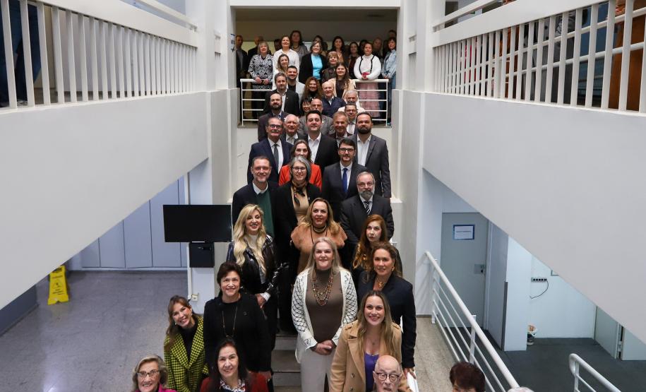 O governador Carlos Massa Ratinho Junior participa nesta terca-feira (17) da Inauguração da nova sede do CEE-PR (Conselho Estadual de Educação do Paraná)