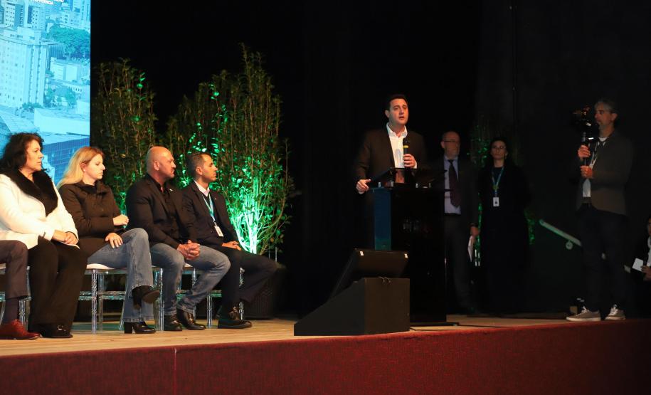 O governador Carlos Massa Ratinho Junior participa nesta quarta-feira (18) do seminário sobre os Indicadores e Políticas Públicas Baseadas em Evidências, no auditorio do Museu Oscar Niemeyer